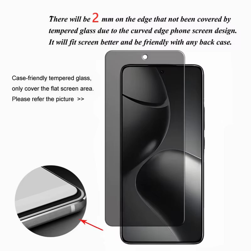 14T Pro Privacy Tempered Glass Screen & Lens Protector