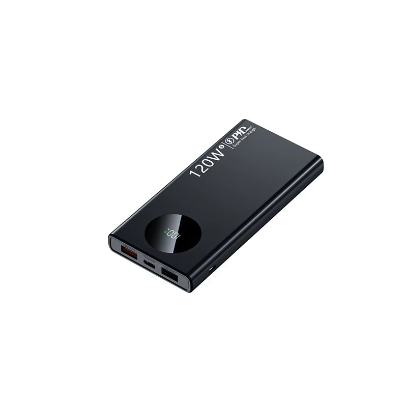 120W 50000mAh Power Bank Fast Charger for iPhone/Samsung