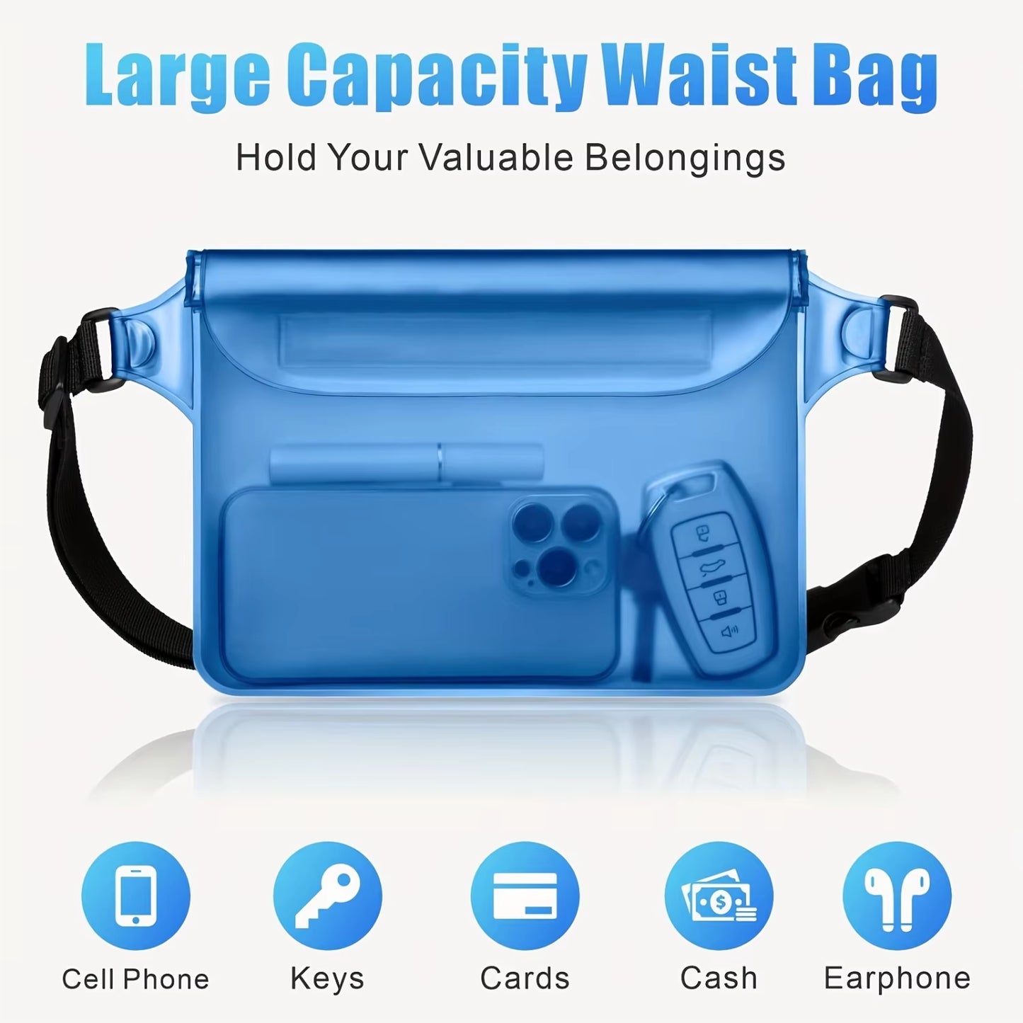"Waterproof Phone Case - Durable & Touch-Friendly for Adventures"