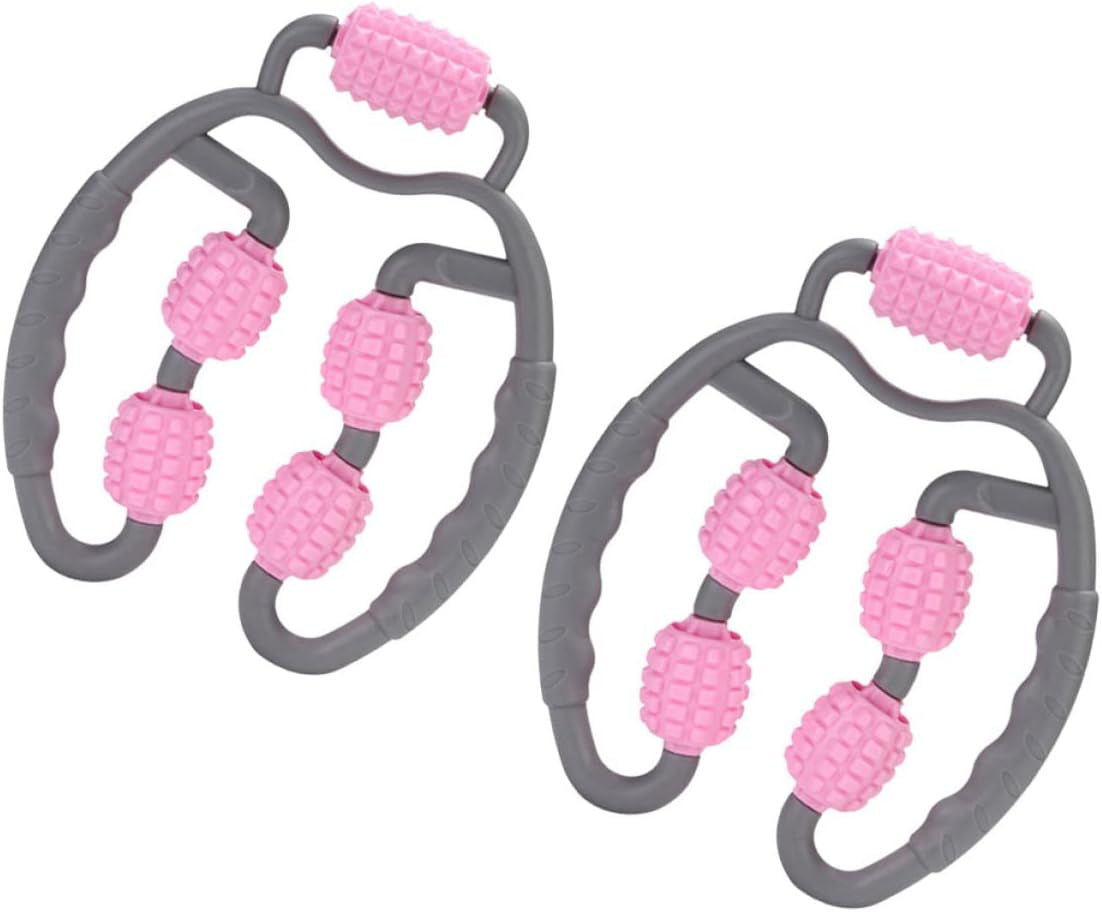 2Pcs Handheld Muscle Massager – Leg & Neck Relaxation