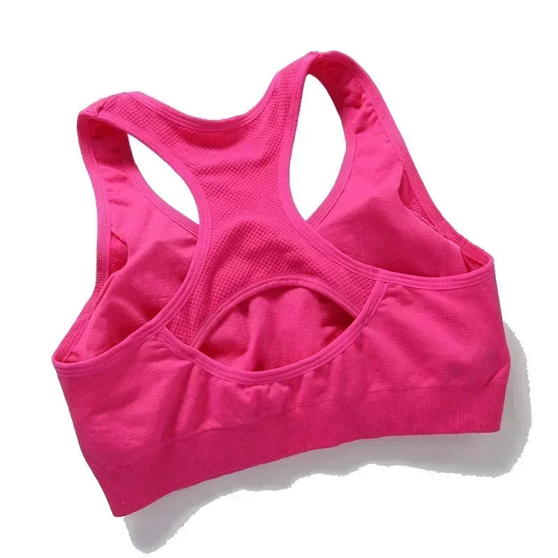 Women's Sports Bra – Push-Up Fitness Bra with Breathable Support for Gym, Running & Workouts