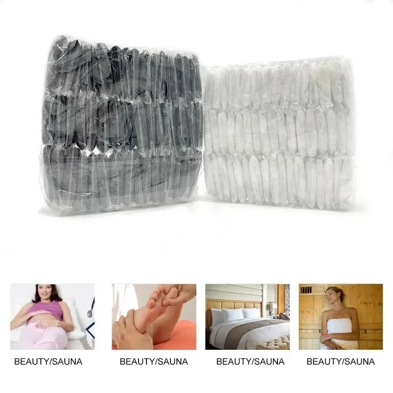 50-Pack Womens Disposable Bra Individually Disposable Spa Salon Top Garment Underwear for Sunless Tanning Underwear Disposable