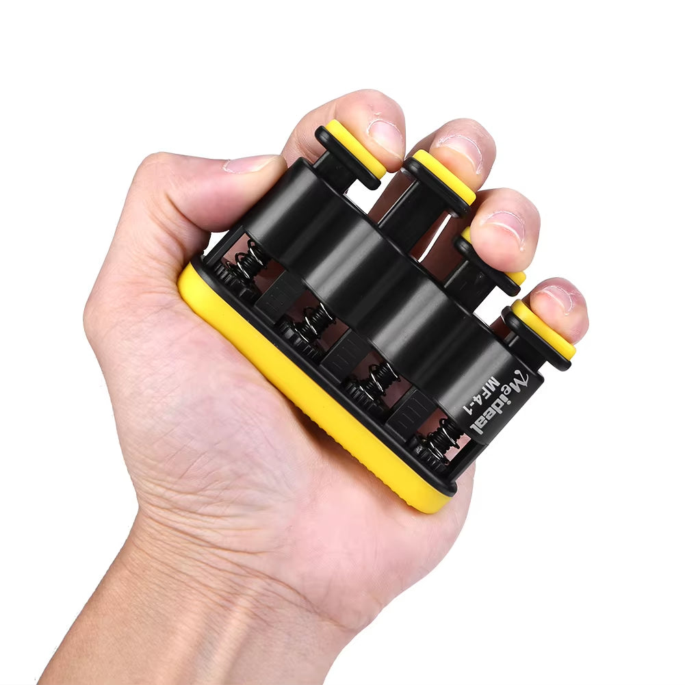 Adjustable Hand & Finger Strength Trainer – Fitness & Music Tool