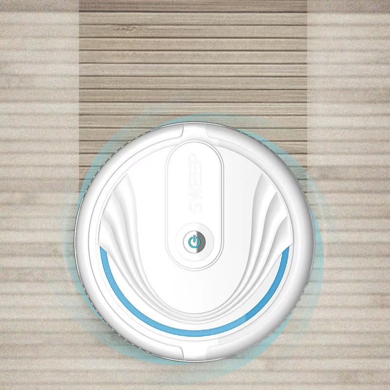 5-in-1 Mini Robot Vacuum – USB Rechargeable, Wet & Dry Cleaning