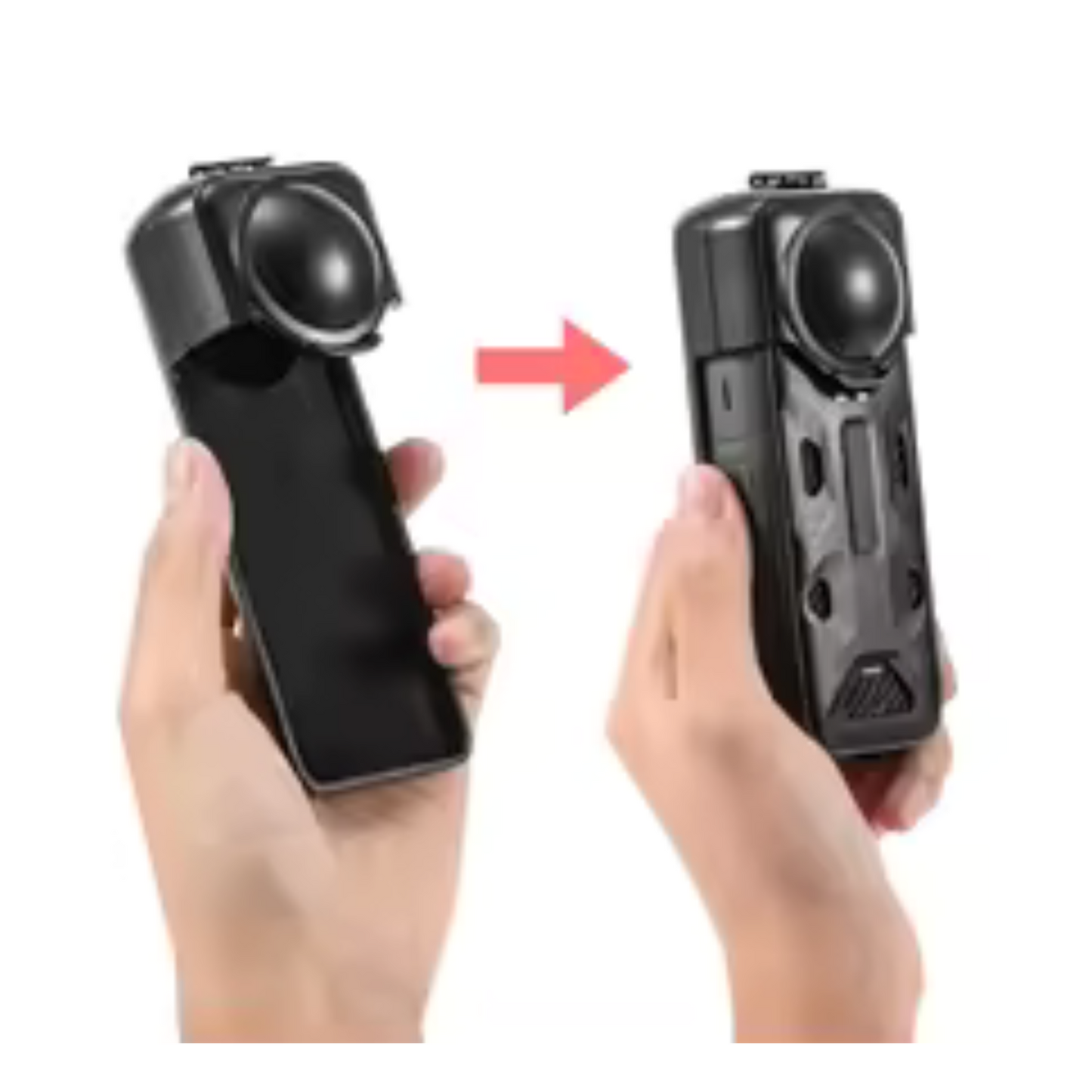"Anti-Scratch Protector Case & Lens Cover for X4 Camera"
