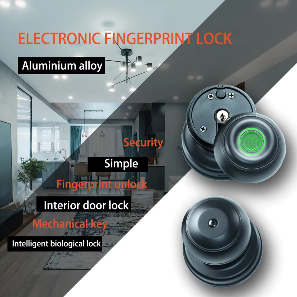 Z50 Biometric Fingerprint Smart Lock with Remote Control