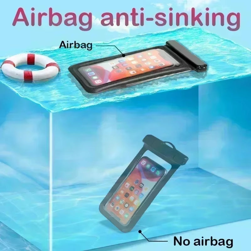 "IP68 Waterproof Phone Case for iPhone, Samsung & Xiaomi"