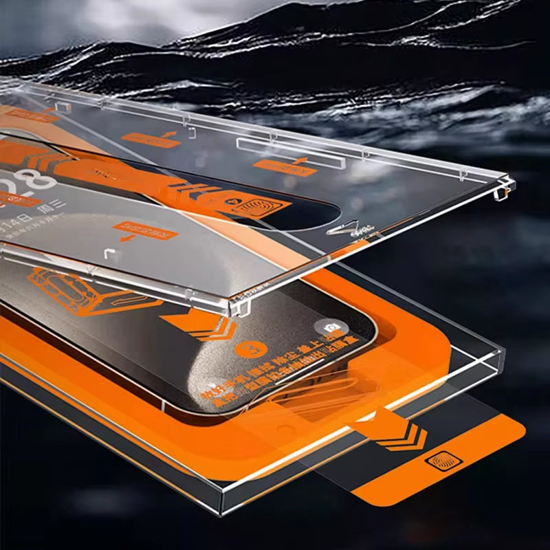 Premium Tempered Glass for iPhone 15 Pro/Pro Max/Plus