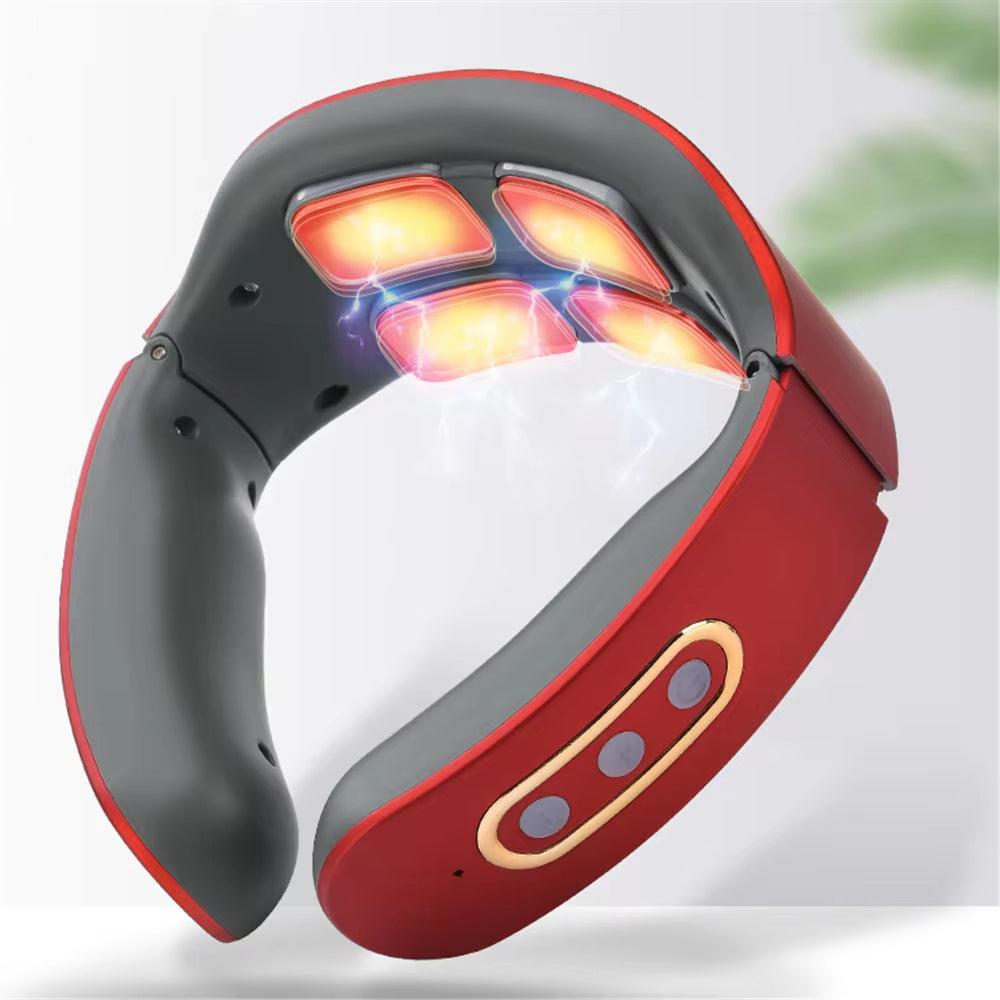 Electric Neck & Shoulder Massager 6 Modes, 9 Heat Levels