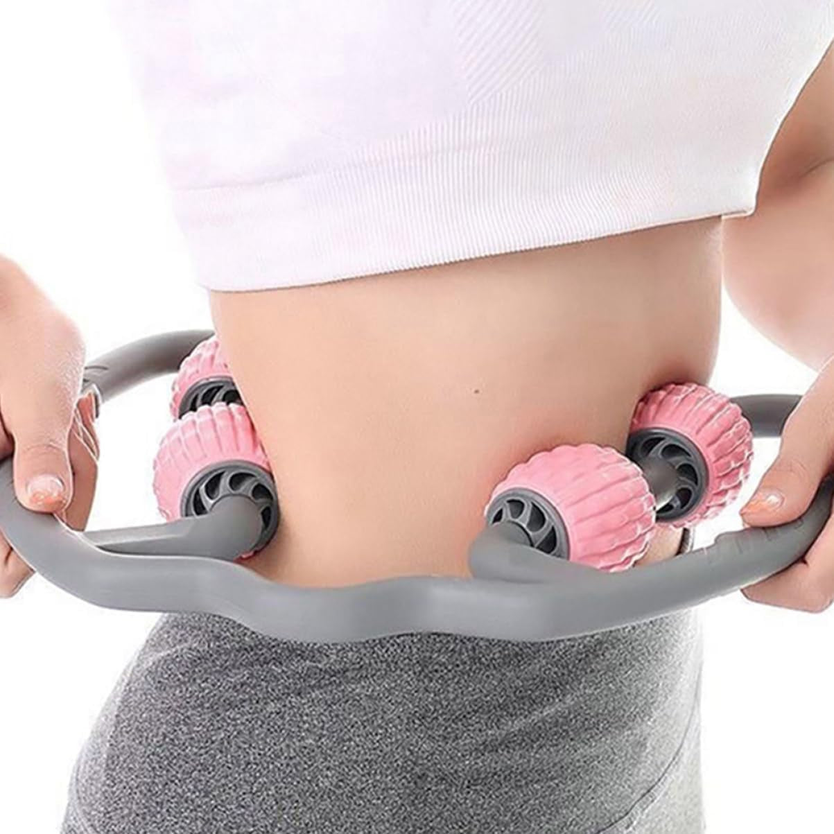 2Pcs Handheld Muscle Massager – Leg & Neck Relaxation