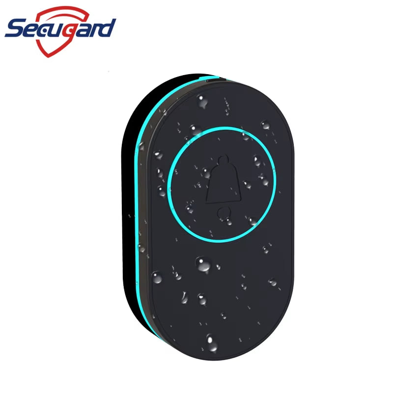 Wireless Outdoor Doorbell with Music Melody & Security Alarm