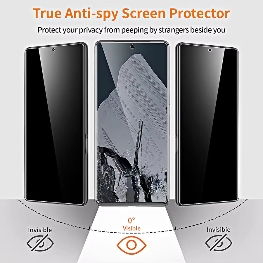 3D Privacy Glass for Pixel 6/7/8/9 Pro, 6A, XL