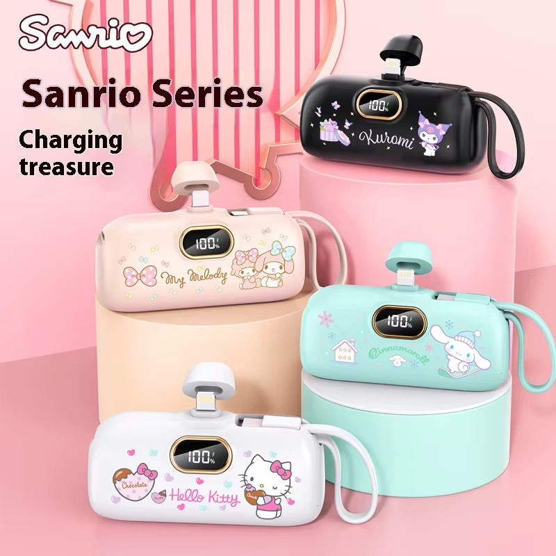 Sanrio Wireless Power Bank Mini Capsule Fast Charging