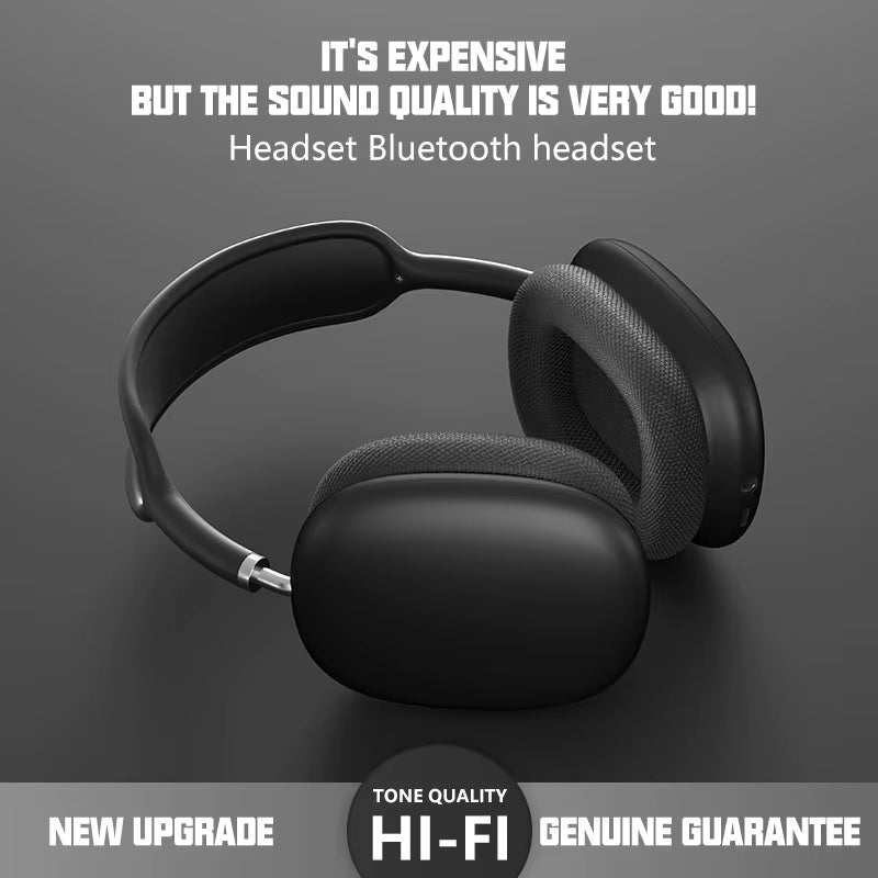 P9 Pro Max Wireless Noise-Cancelling Headphones with Mic