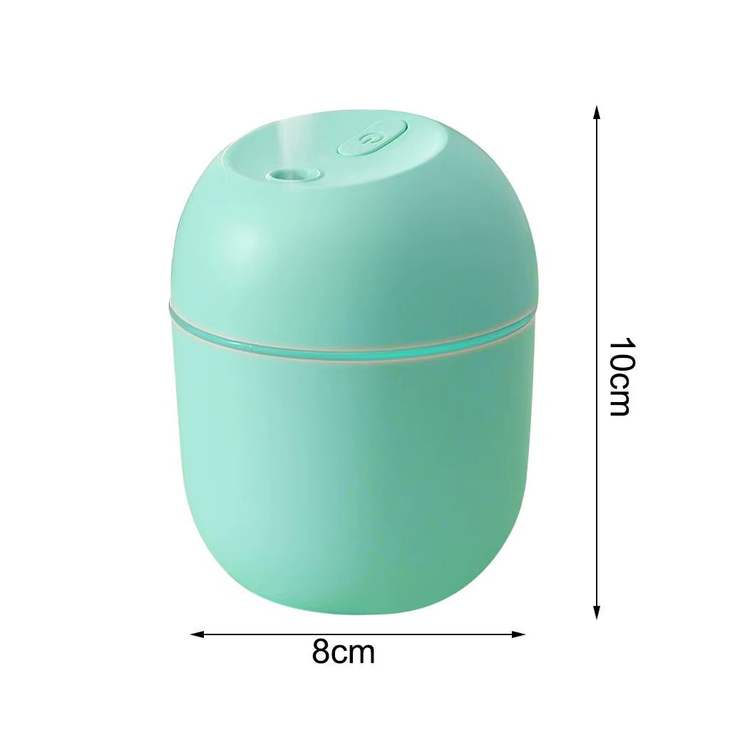 Mini USB Humidifier & Essential Oil Diffuser with LED Lamp