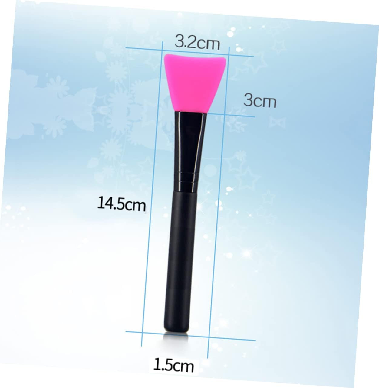 6Pcs Silicone Facial Mask Applicator Brushes for Skincare