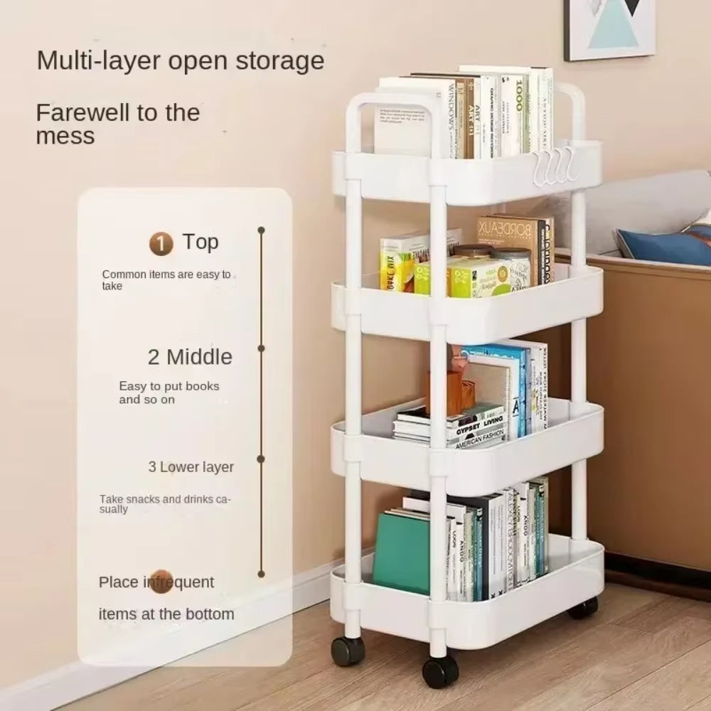 Multi-Functional Storage Shelf for Kitchen, Bathroom, Office