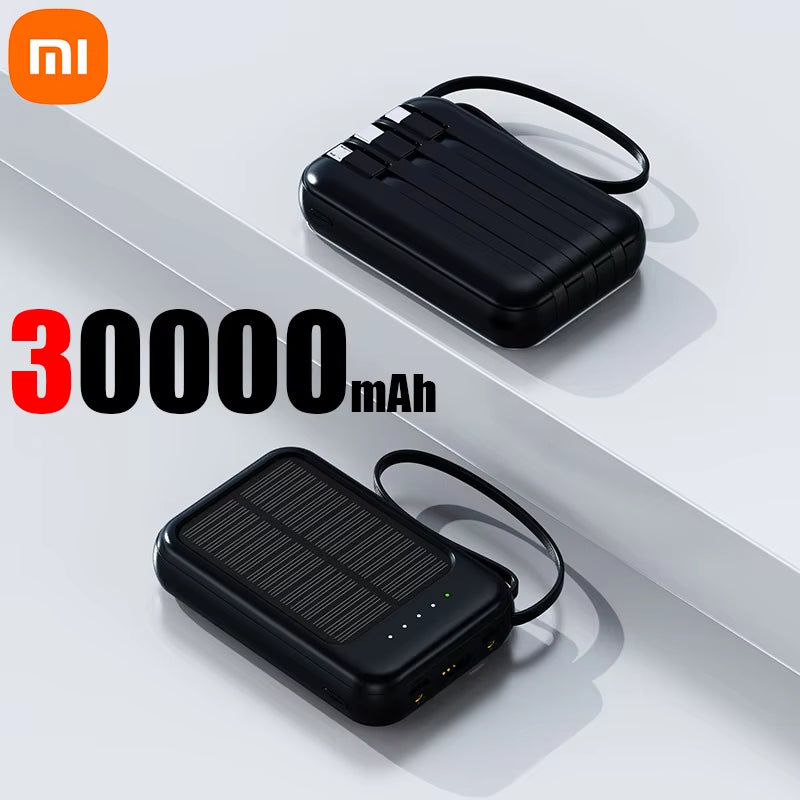 Xiaomi 50000mAh Solar Power Bank 4-in-1 with LED Lights