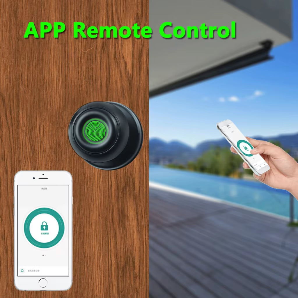 Z50 Biometric Fingerprint Smart Lock with Remote Control