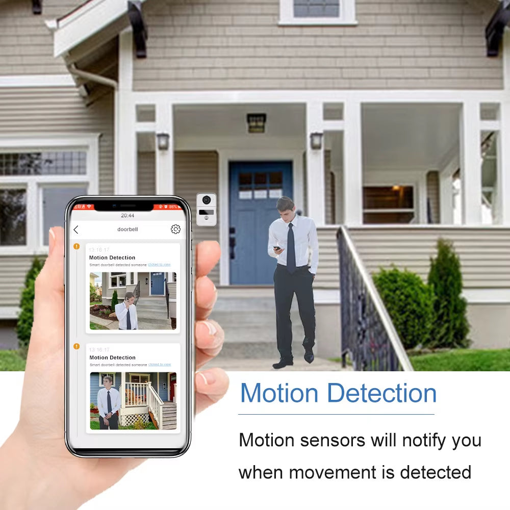Tuya 1080P WiFi Video Doorbell with Alexa & POE Support"
