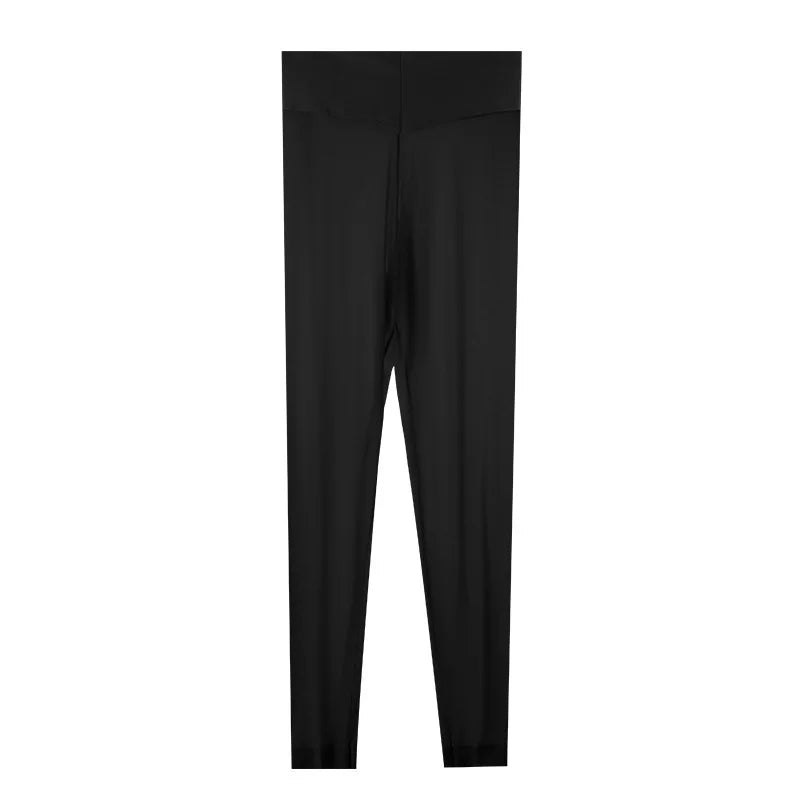 Ultra Thin Seamless Thermal Underwear Set Women First Layer Thermal Top Long Johns Fall Winter Thermo Clothing Ladies 2Pcs Suit