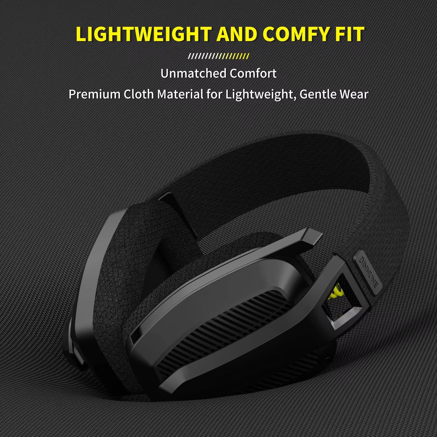 BINNUNE BW06 Wireless Gaming Headset with Mic for PS5/PC
