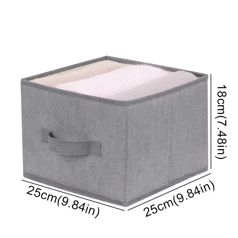 "Collapsible Wardrobe Hanging Storage Bag with Shelves"