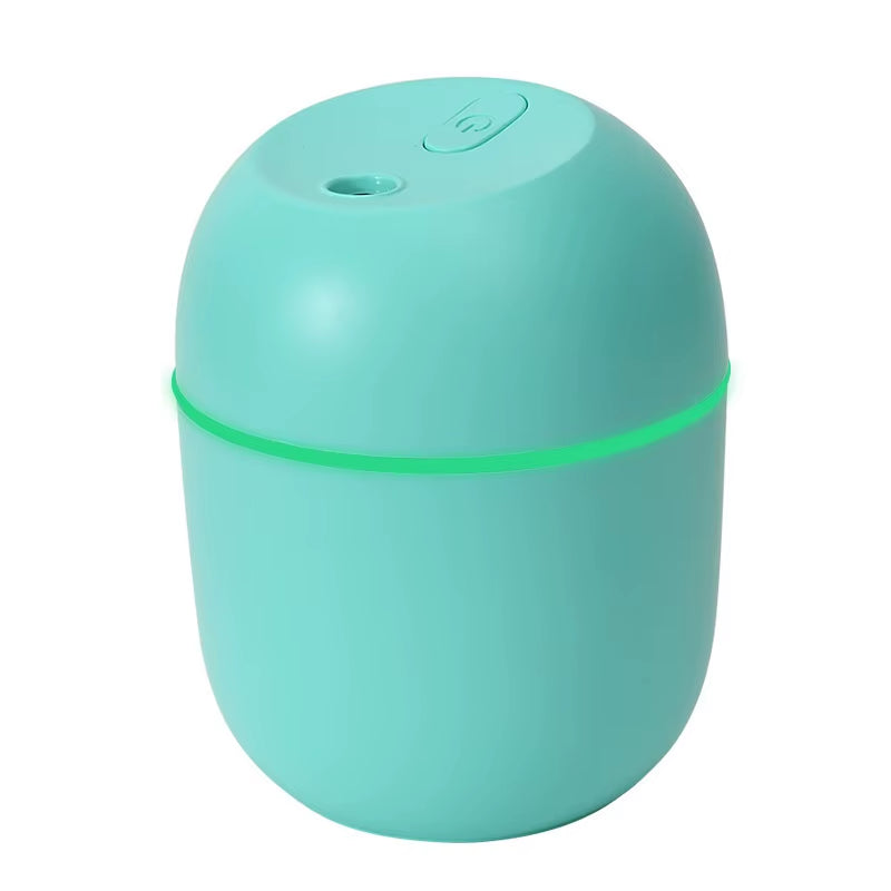 Mini USB Humidifier & Essential Oil Diffuser with LED Lamp
