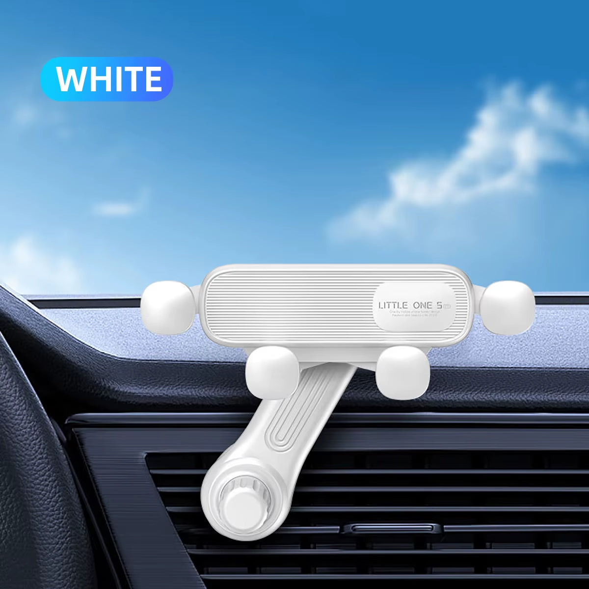 Gravity Car Phone Holder Universal Air Vent Mount for 4.7-7" Phones