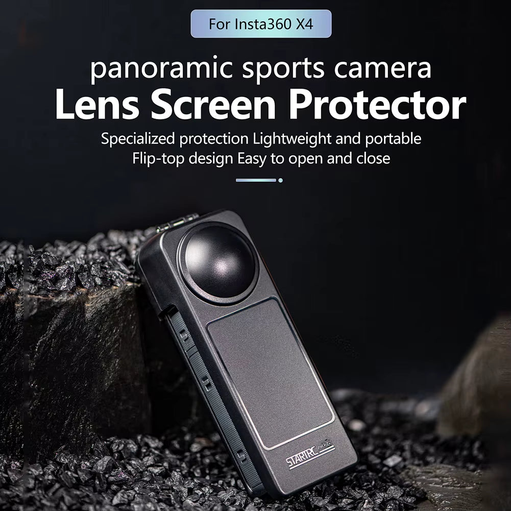 "Anti-Scratch Protector Case & Lens Cover for X4 Camera"