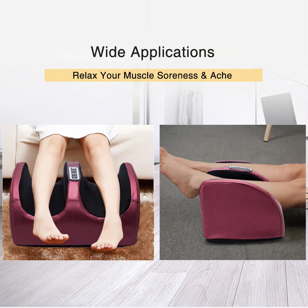 Electric Foot Massager with Heat & Shiatsu Therapy