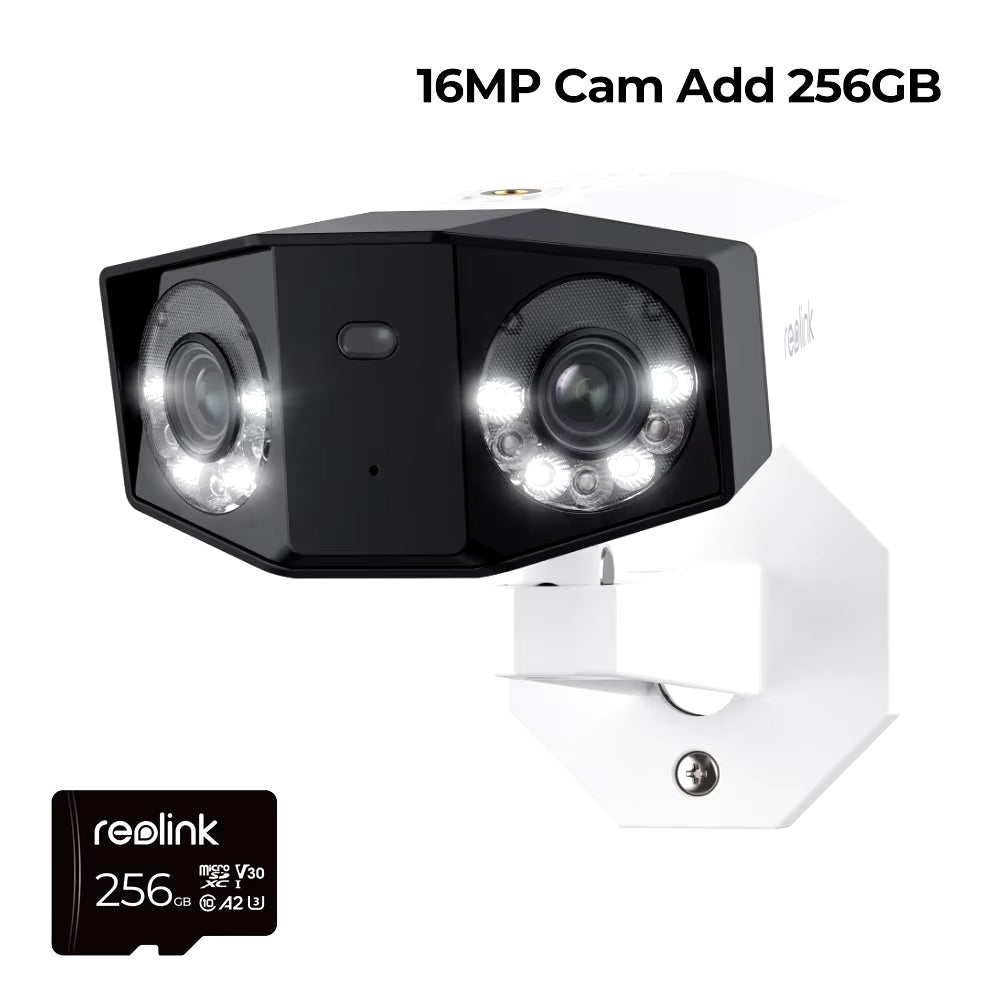 Reolink 4K Dual-Lens 16MP POE IP Camera 180° View