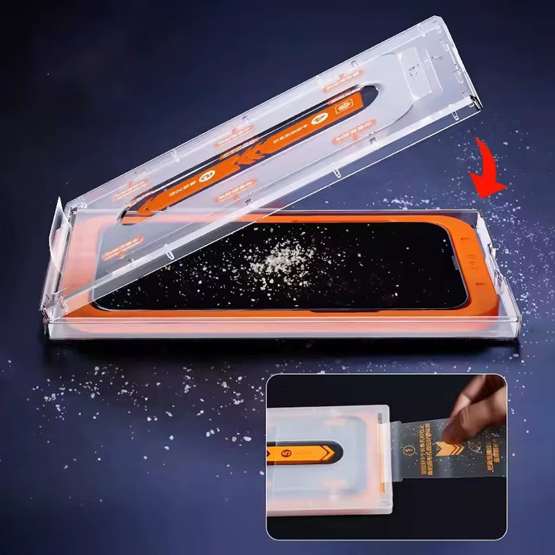 Premium Tempered Glass for iPhone 15 Pro/Pro Max/Plus