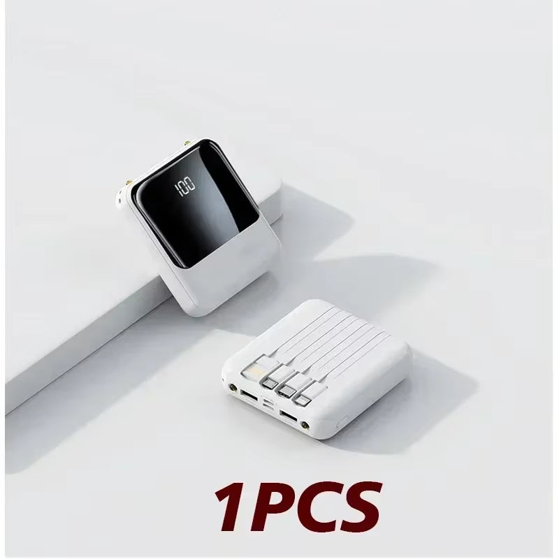 100000mAh 4-Wire Power Bank, Fast Charging, Ultra-Thin