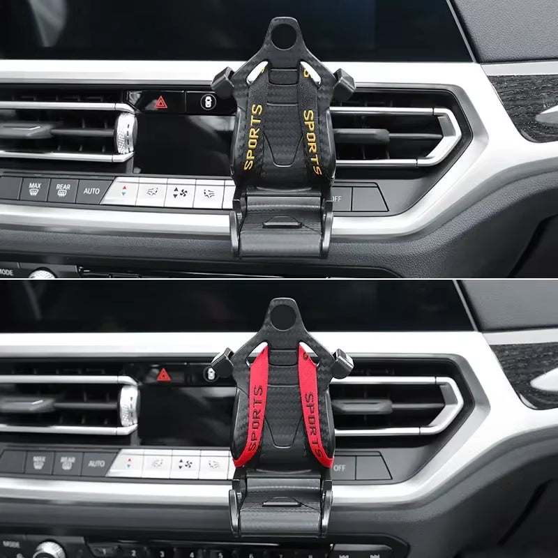 Universal Car Air Vent Phone Holder for Navigation & Racing