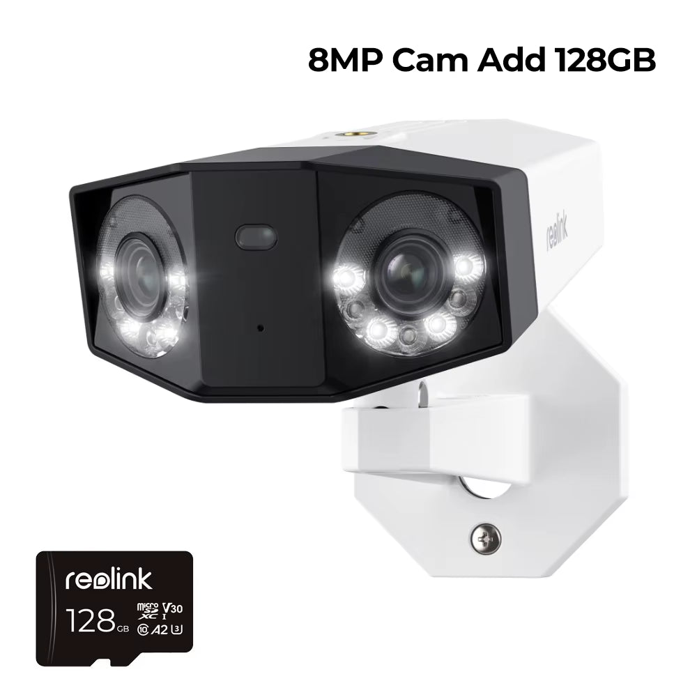 Reolink 4K Dual-Lens 16MP POE IP Camera 180° View