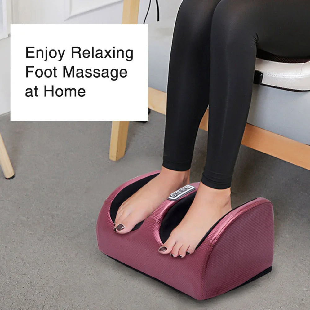 Electric Foot Massager with Heat & Shiatsu Therapy