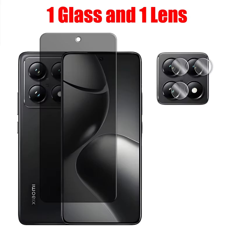 14T Pro Privacy Tempered Glass Screen & Lens Protector
