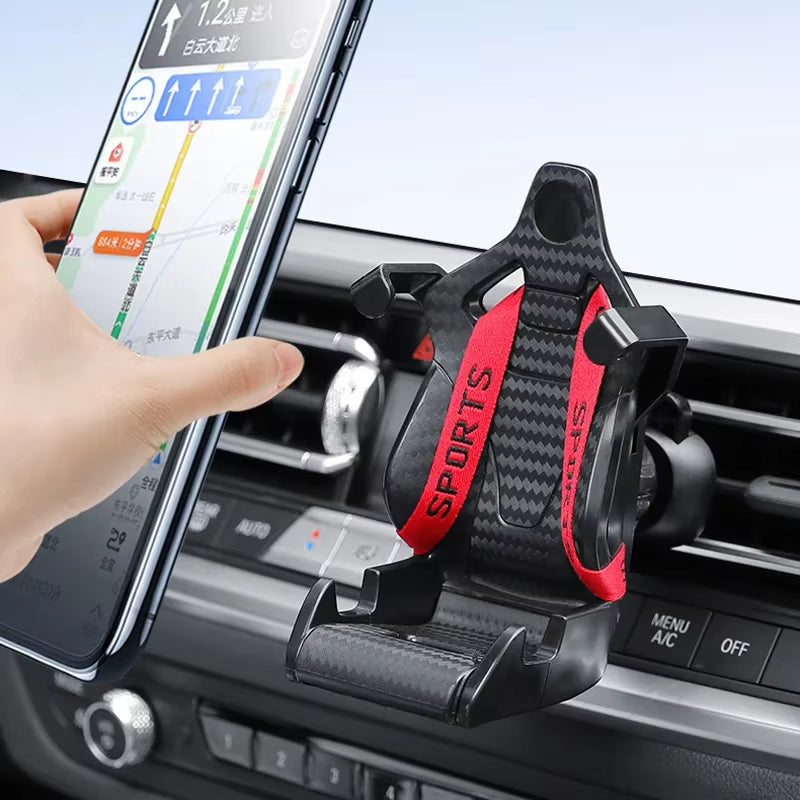 Universal Car Air Vent Phone Holder for Navigation & Racing