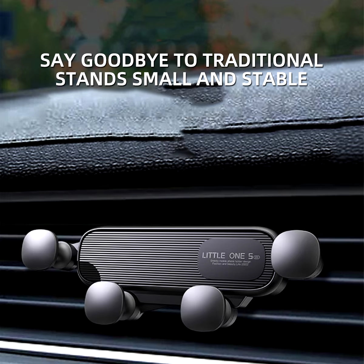 Gravity Car Phone Holder Universal Air Vent Mount for 4.7-7" Phones