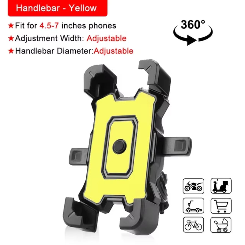 MTB Road Bike Phone Holder GPS Mount Motorcycle Cell Support