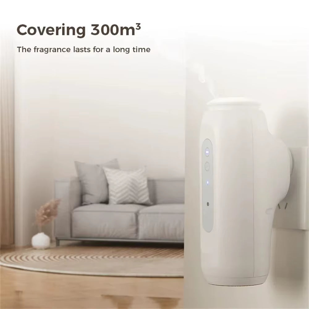 300m³ Smart Aroma Diffuser Wall Plug Air Freshener Spray