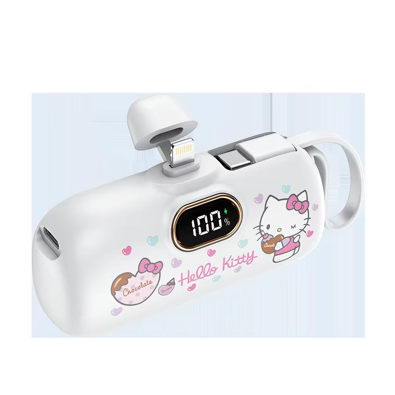 Sanrio Wireless Power Bank Mini Capsule Fast Charging