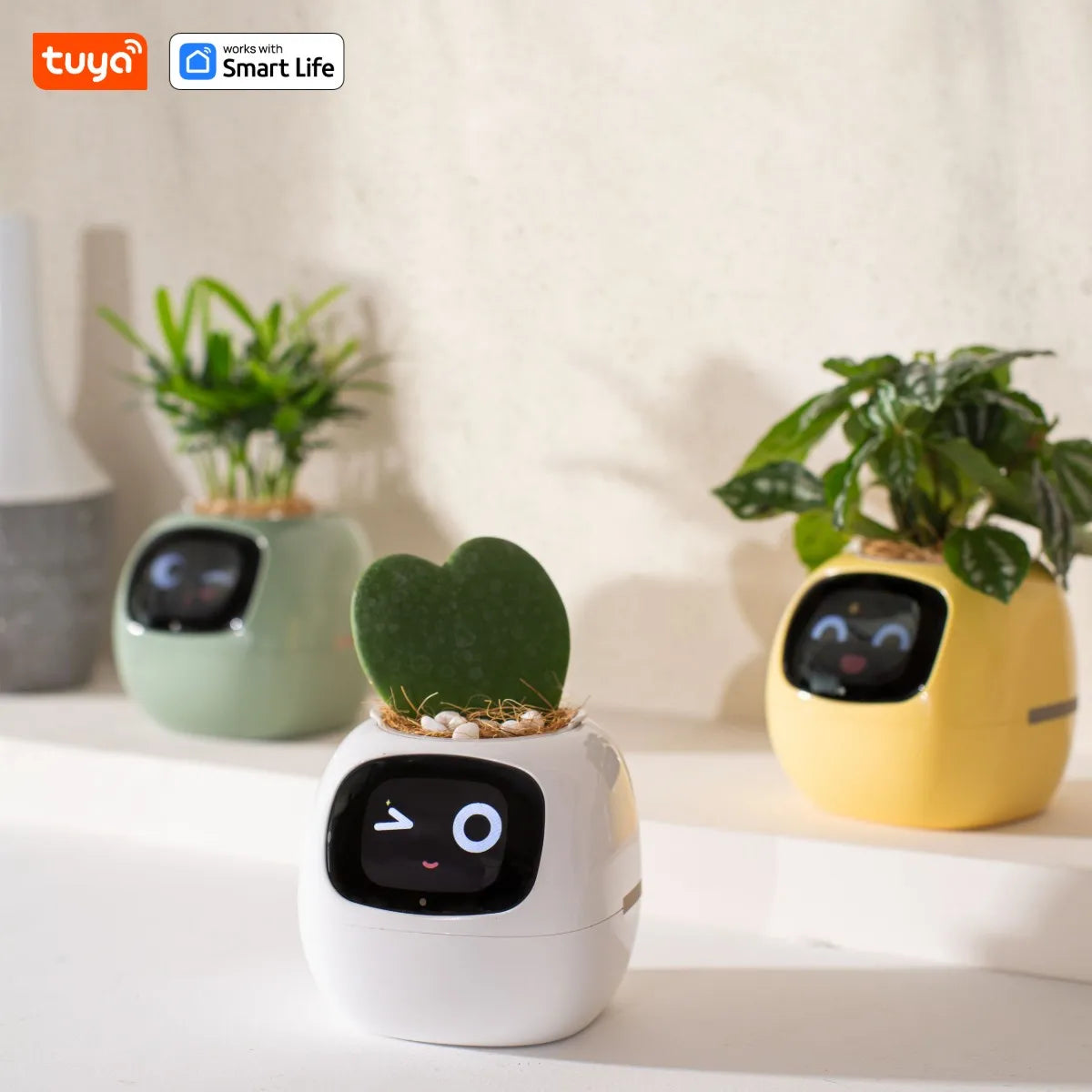 Tuya Ivy Smart Planter with AI, Sensors & 49 Expressions