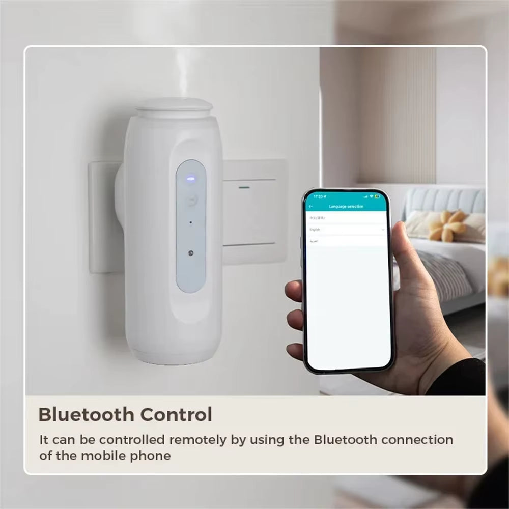 300m³ Smart Aroma Diffuser Wall Plug Air Freshener Spray