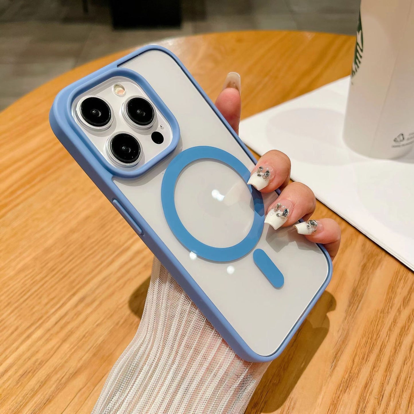 Shockproof Magnetic Hybrid Phone Case for iPhone 16 Series