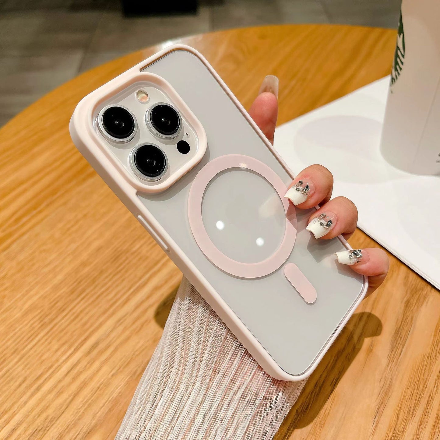 Shockproof Magnetic Hybrid Phone Case for iPhone 16 Series