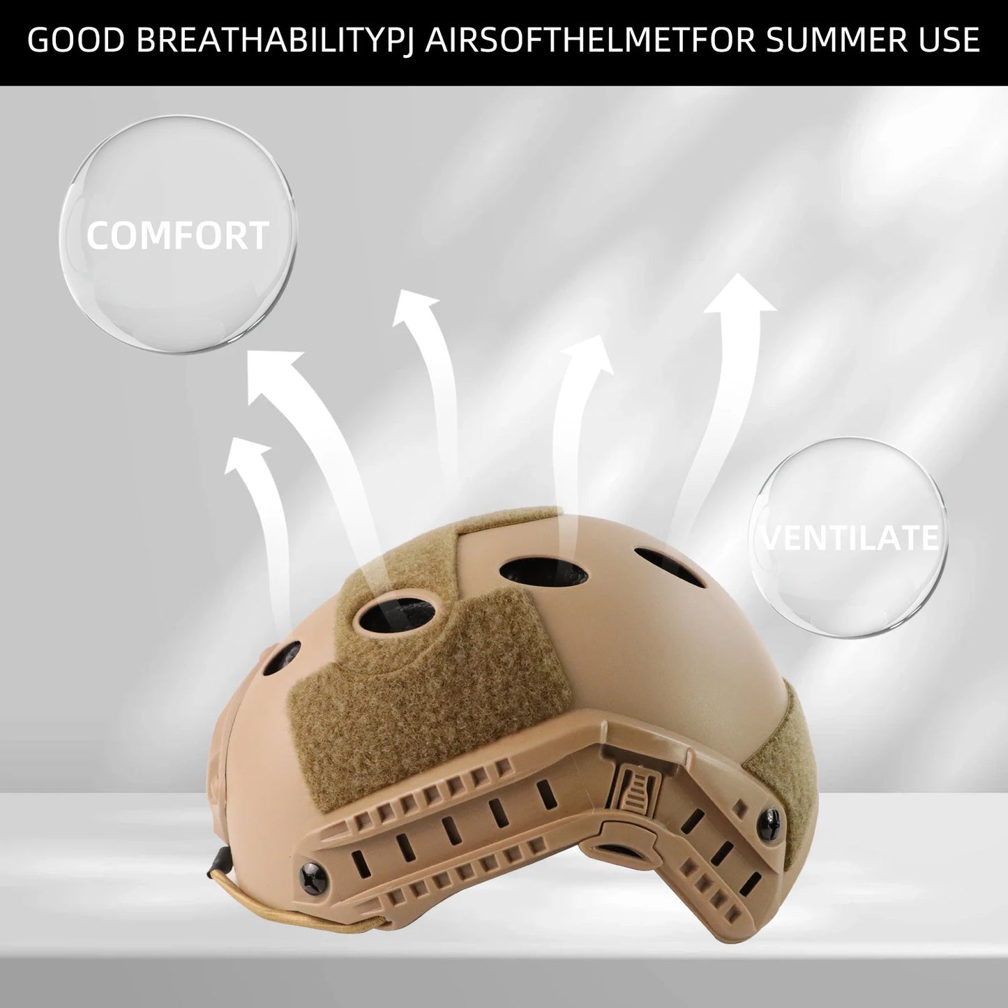 Tactical Fast PJ Helmet – Airsoft, Paintball & Hunting Protective Gear