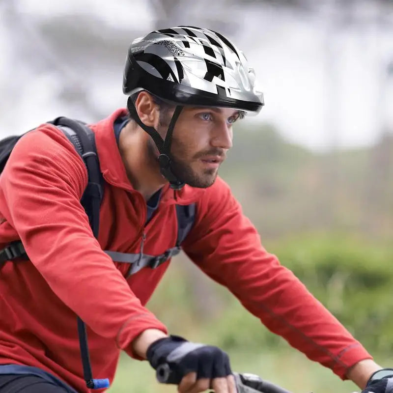 Lightweight Cycling Helmet with Comfort Lining – Adjustable Safety Head Protection for Men & Women, CE Certified