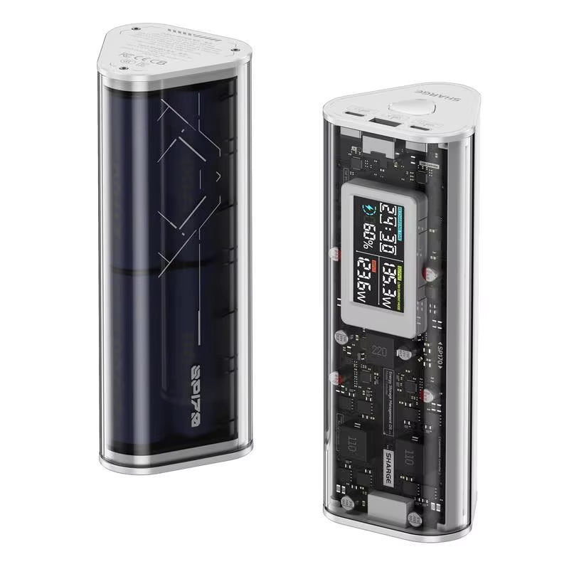 Shargeek 170W Power Bank 24000mAh with Smart Display